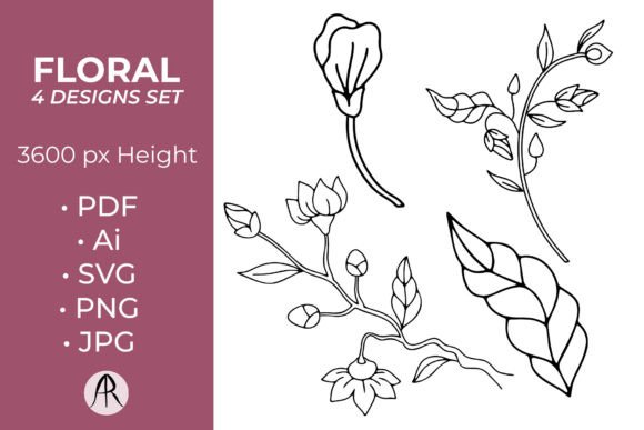 Boho Chinoiserie SVG: Graphics & Illustrations