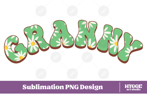 Granny Png Flowers: Graphics & Illustrations for Branding