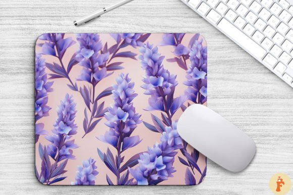 Romantic Lavender Pattern: Graphics & Backgrounds