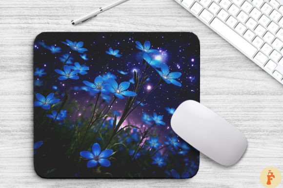 Shining Wildflowers Graphics: Night Sky Backgrounds