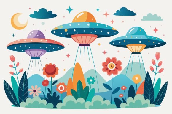Ufos Sky with Flowers: A Designer's Review