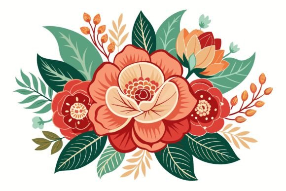 Vintages with Flowers: Graphics & Illustrations Review